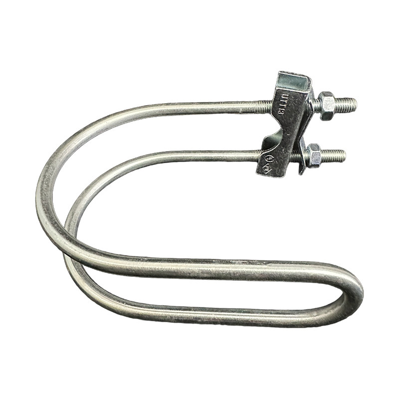 Factory Price Good Quality Double U Shape Clevis Tube Pipe Clamp Hanger