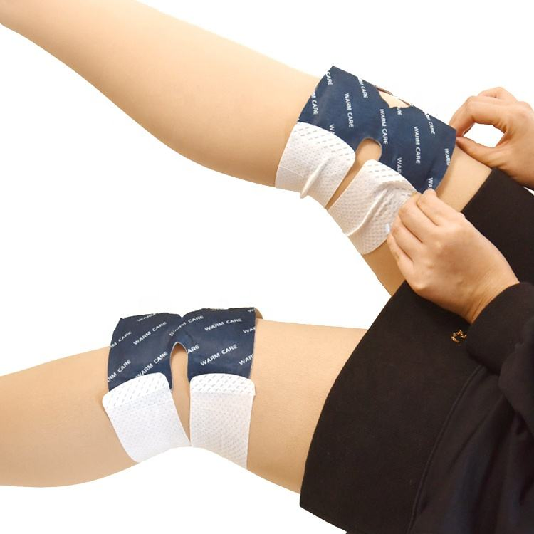 Wholesale Knee Care Self Heating Warmer Patch Health Care Leg Pad Heated Knee Warmers
