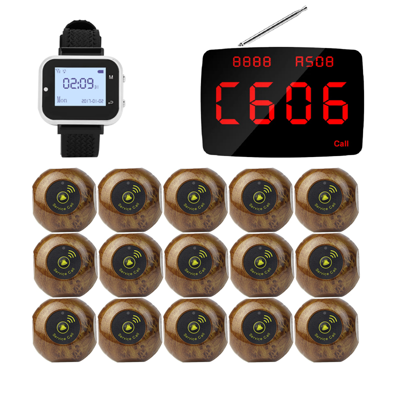 Catel Wireless Calling System Transmitter & Receiver for Fast Food, Cafe & Restaurant