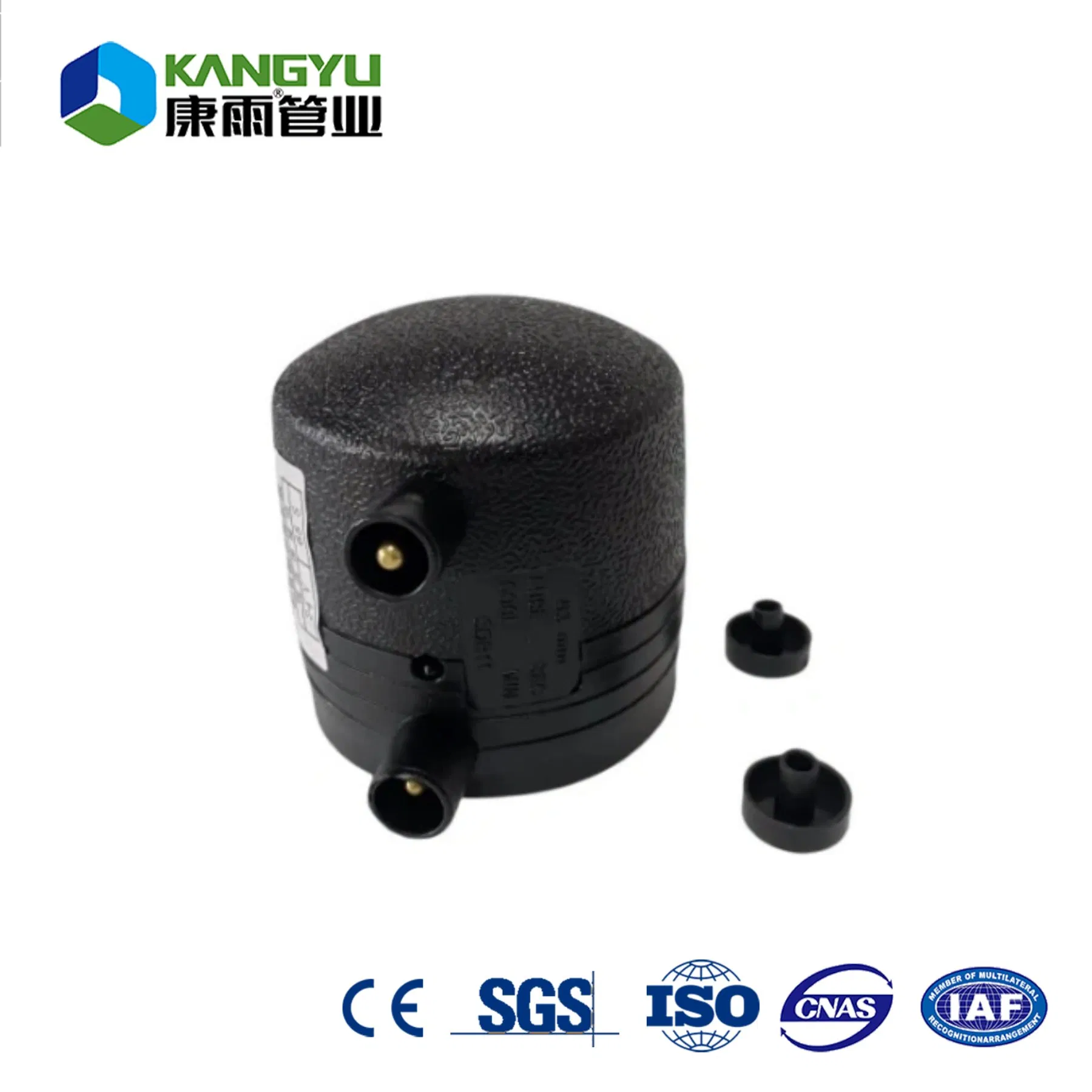 PE/HDPE Electrofusion End Cap Pipe Fittings HDPE Electrofusion Fittings