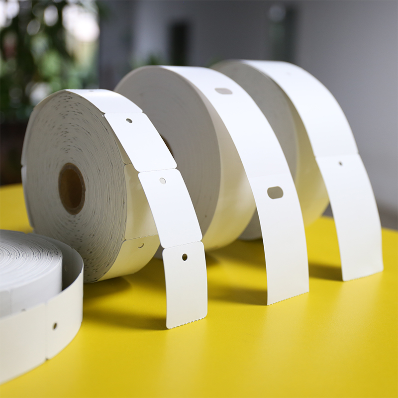 160GSM-210GSM Thermal Card Tag Large Roll Self-Adhesive Material RFID High Frequency Embedded Electronic Label Sticker