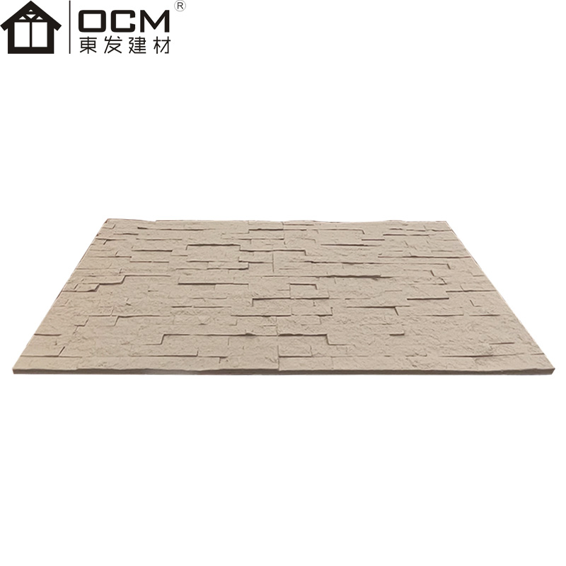 PU Stone Wall Panel Exterior Interior Decorative Boards Stone Polyurethane