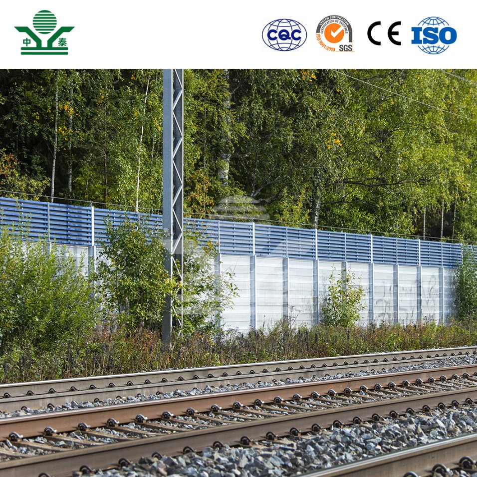 Zhongtai Quiet Walls 48 in X Sound Barrier China Wholesalers Echo Barrier 1.0mm Thickness Railway Noise Barrier
