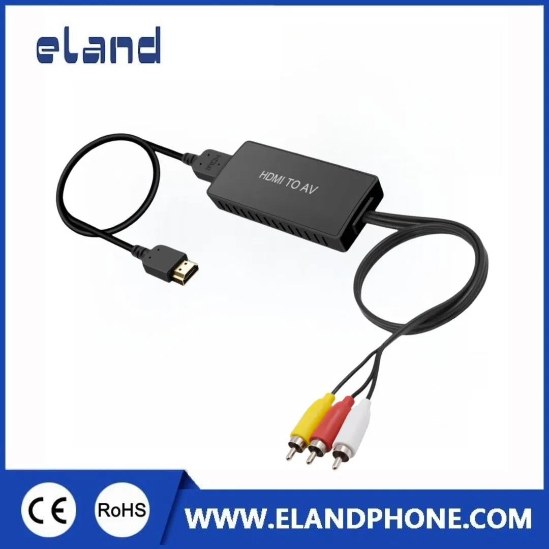 Конвертер HDMI в RCA AV для подключения ТВ, приставки