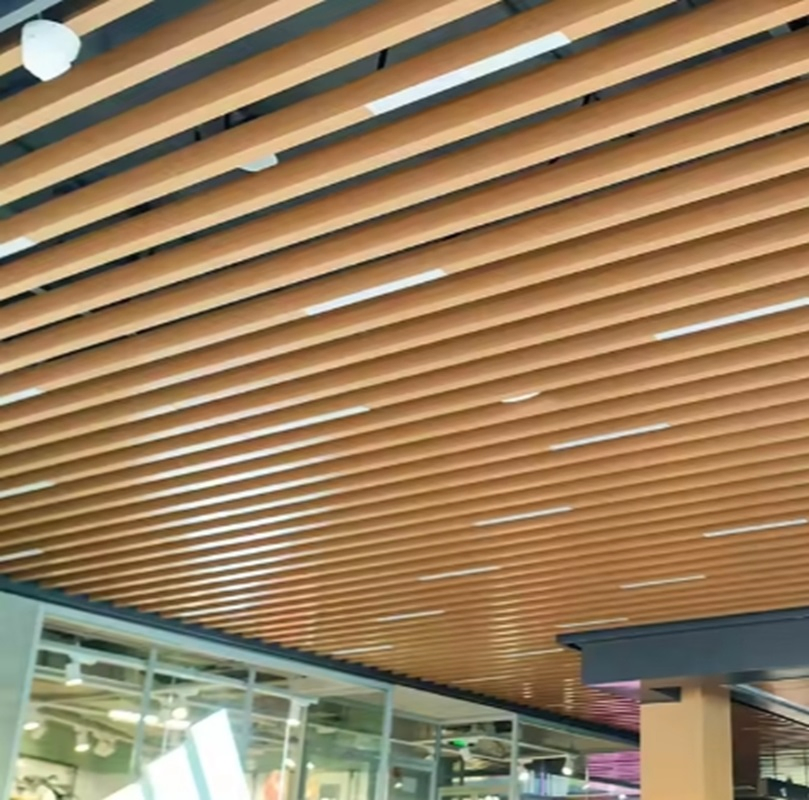 China Factory Cheap WPC Strip Ceiling Panel Waterproof WPC Interior Ceiling