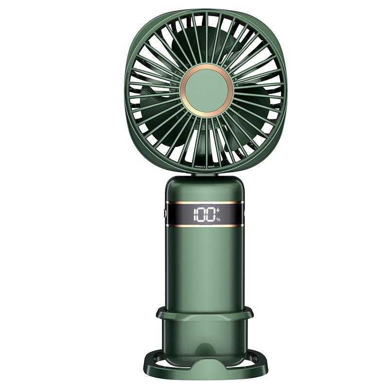 Stylish 3000mAh Rechargeable Mini Fan for Outdoor Use