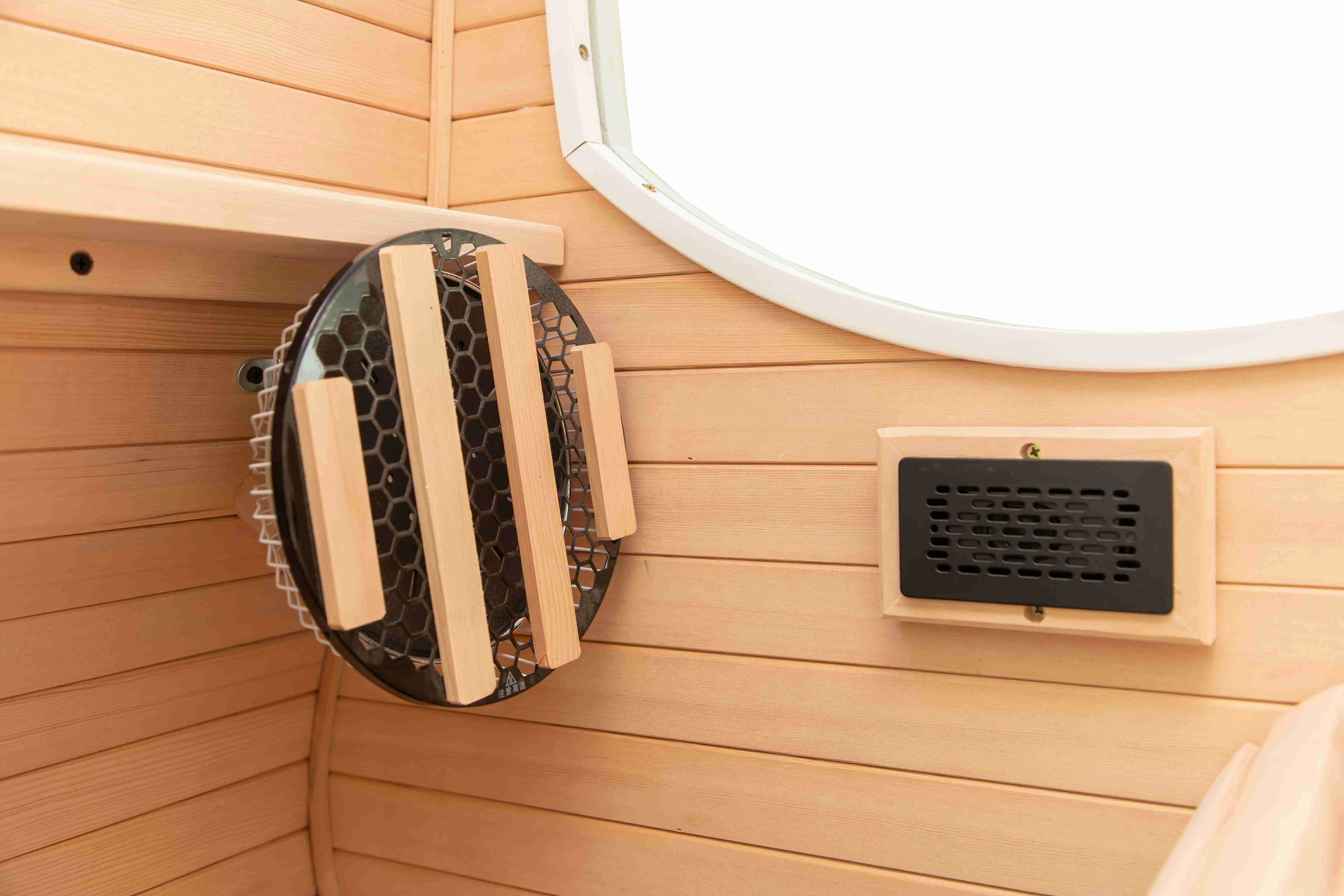 Full Spectrum 1 Person Infrared Sauna Low Emf Oxygen Chamber