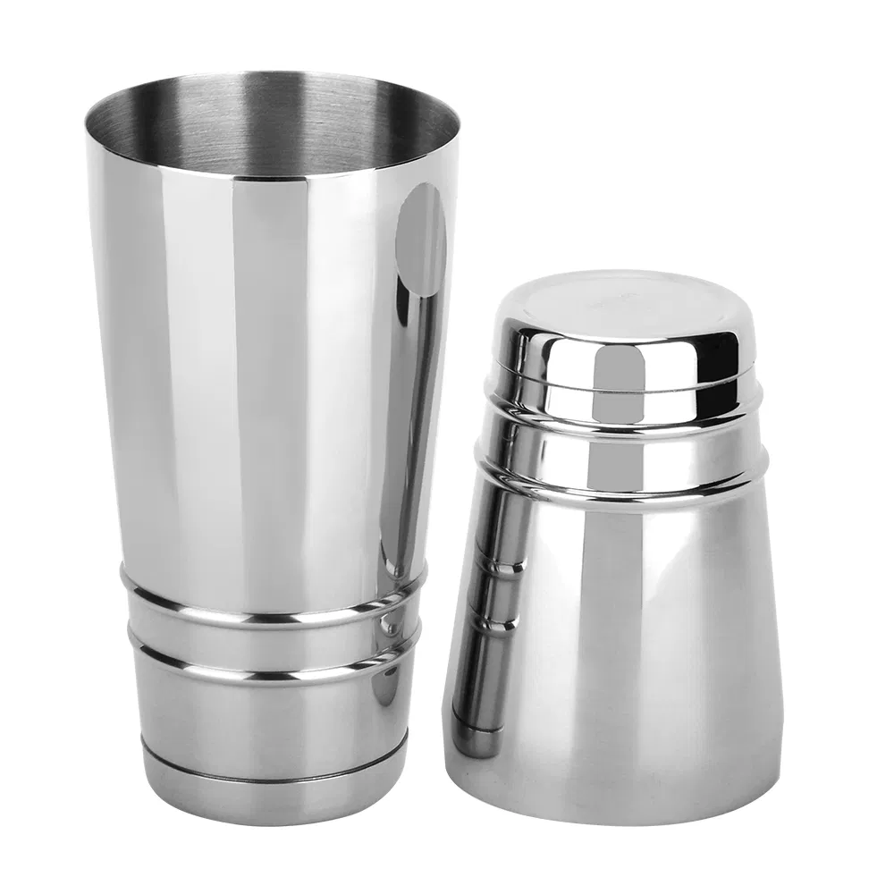 Шейкер для коктейлей из нержавеющей стали, 700 мл