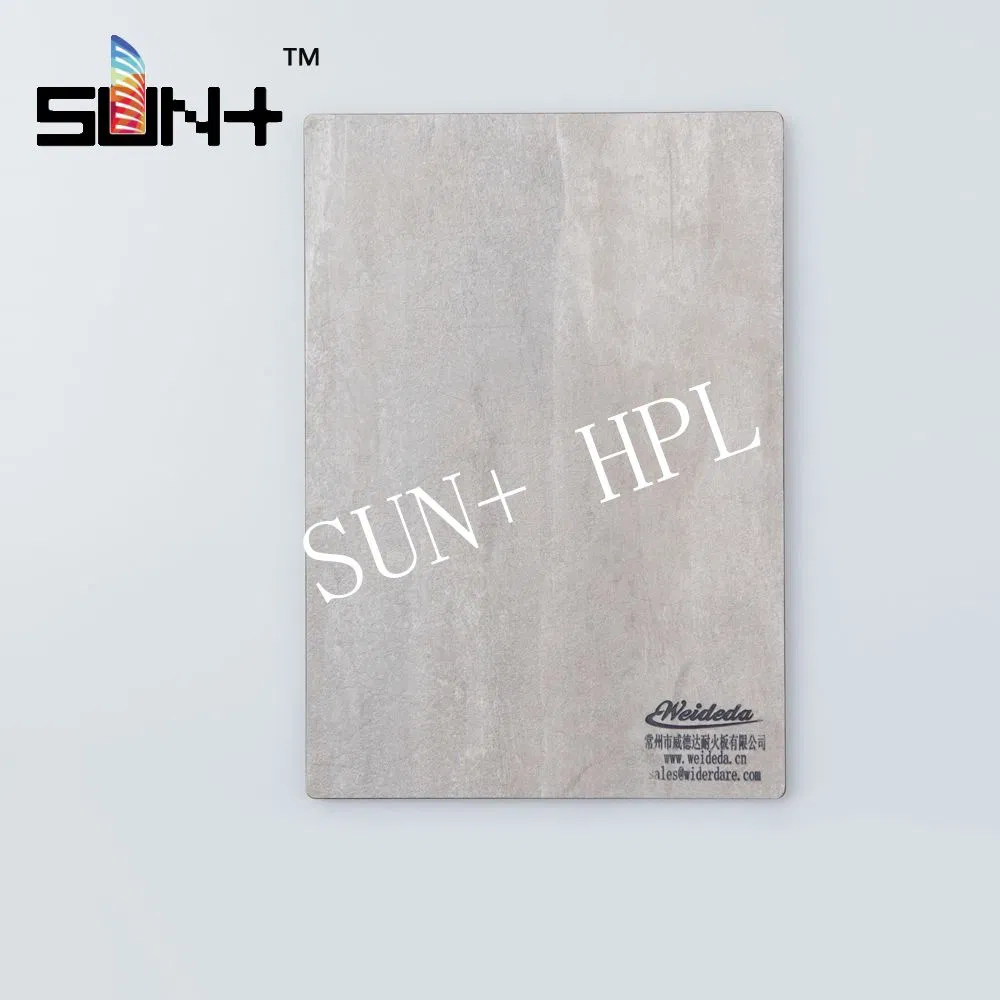 3mm Wall Callding Kitchen Storage Cabinet Compact Fireproof High Pressure Laminate