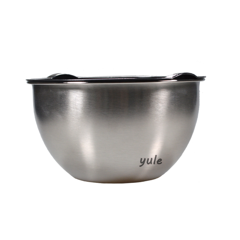 Nature Color Food Grade Material Stainless Steel Mixing Bowl
