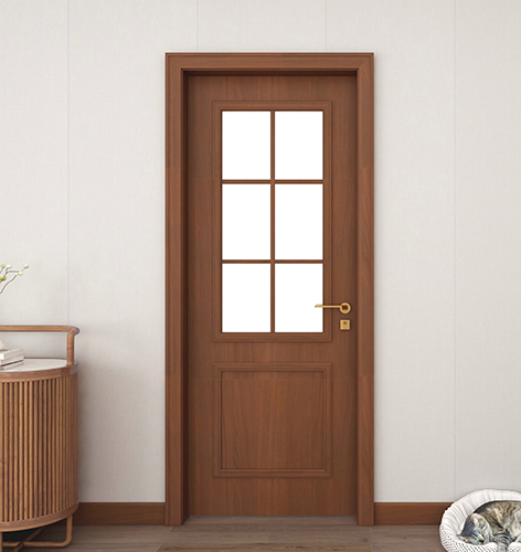 Various Finishes Designs Customized Waterproof WPC Door