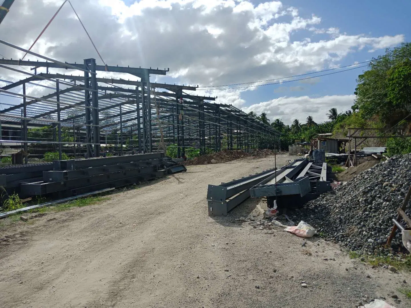 Light Steel Structural Construction Building Prefab Warehouse Prefabricated Aircraft Hangar Steel Structure Plant Steel Building