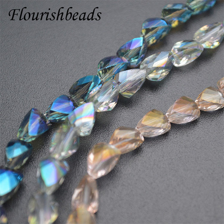 Jewelry Findings 5X7mm Irregular Shape Glass Loose Spacer Beads Jewelry Making