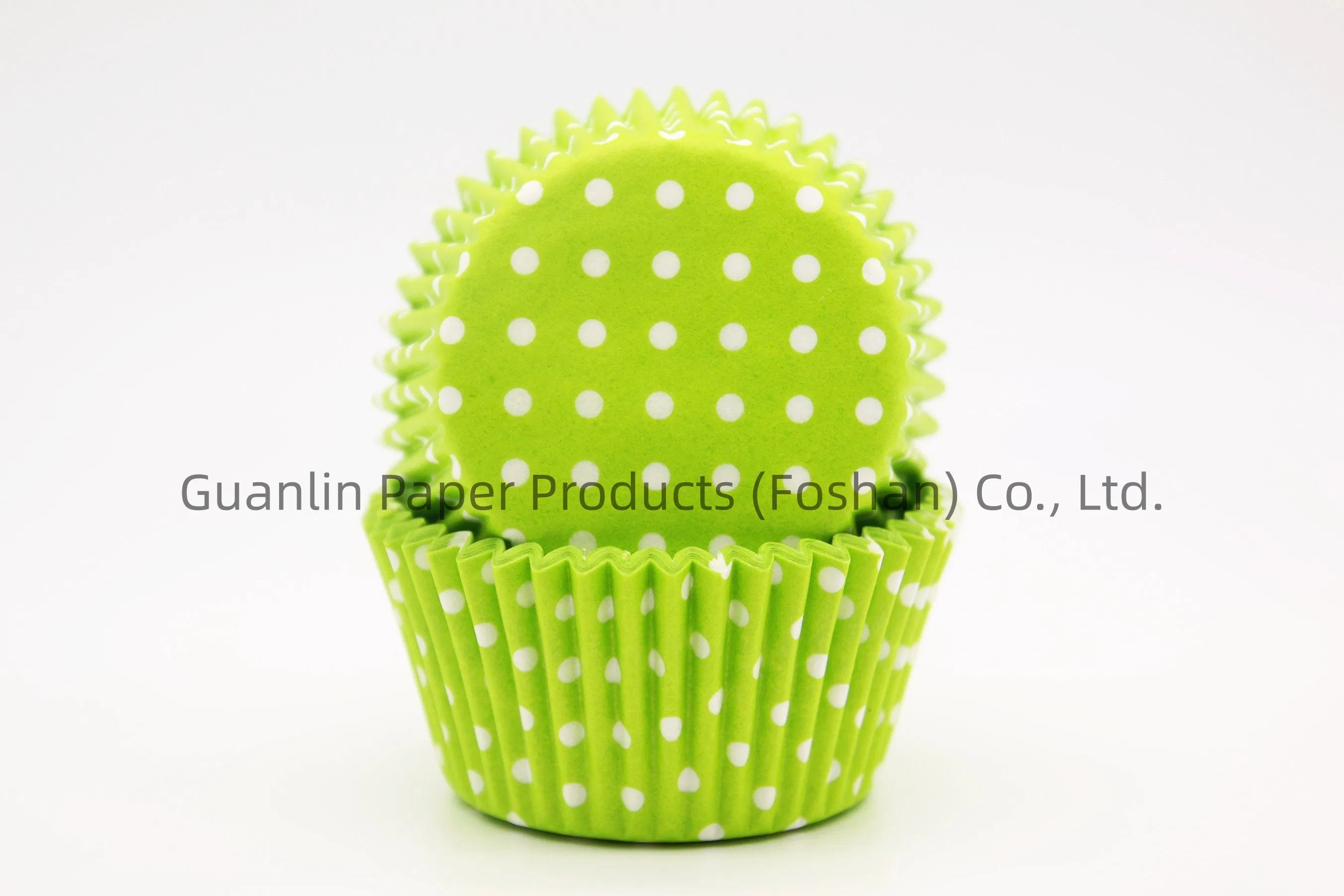 Custom Paper Cupcake Cases Muffin Baking Cups Food Grade Pfas-Free FSC Certified OEM Manufacturer Factory