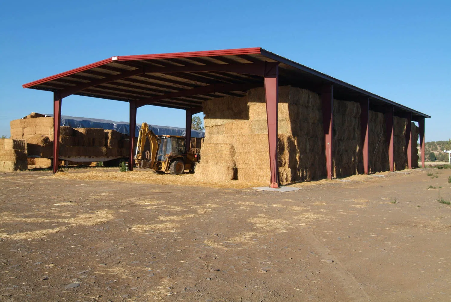 Good Quality Prefabricated Light Steel Frame Structure Barn Building Garage Storage Shed