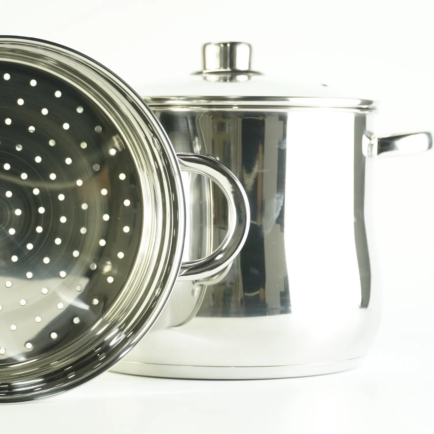 4L-12L Stainless Steel Pot Steamer Couscoussiere