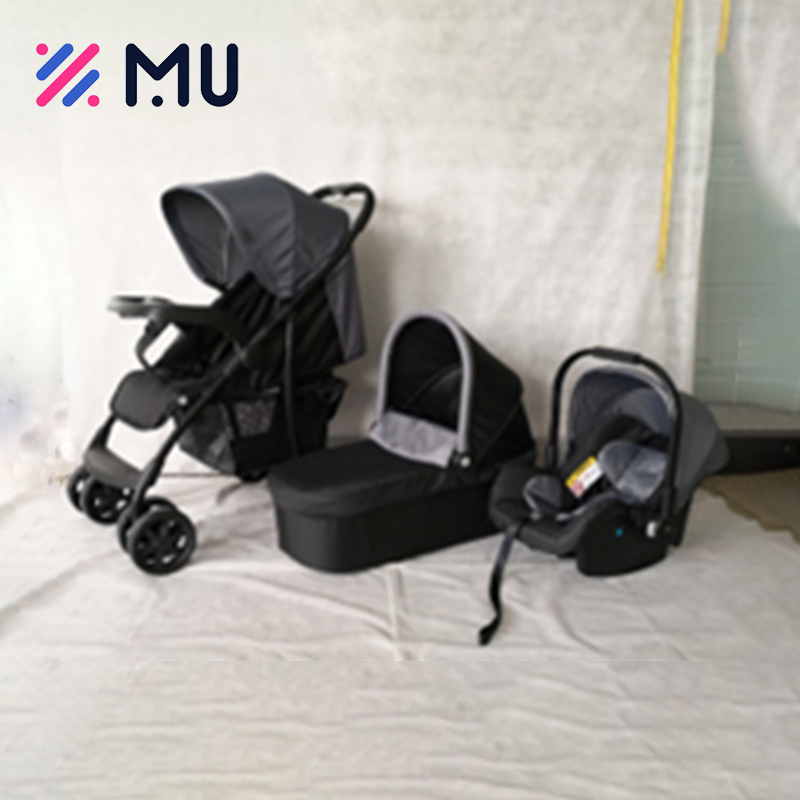 Hot Selling 3 in 1 Adjustable Baby Stroller with Removable Dining Tray