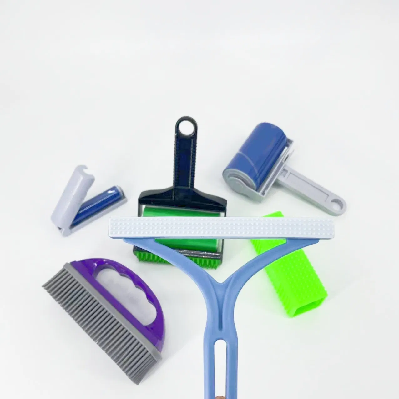 Sticky Lint Roller 2 Pack Reusable Washable Lint Roller Pet Hair Remover Include Large and Small Size Cleaner for Clothes Pet Hairs Carseats