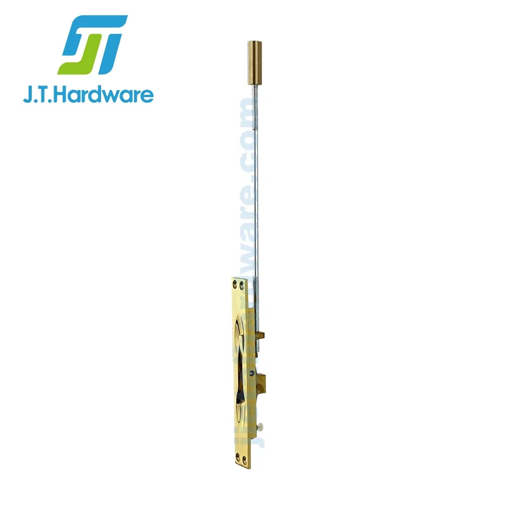 Fire Rated Solid Brass Security Door Concealed Extension Flush Bolt