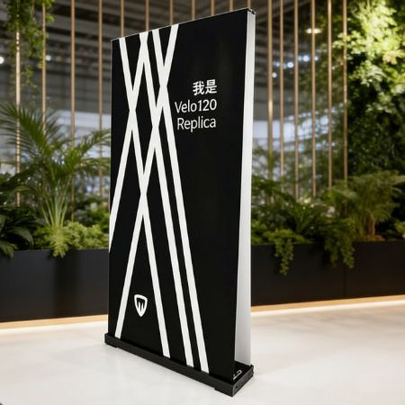 Portable 120*200 Double-Sided Roll up Banner for Exhibitions Promotions Advertising