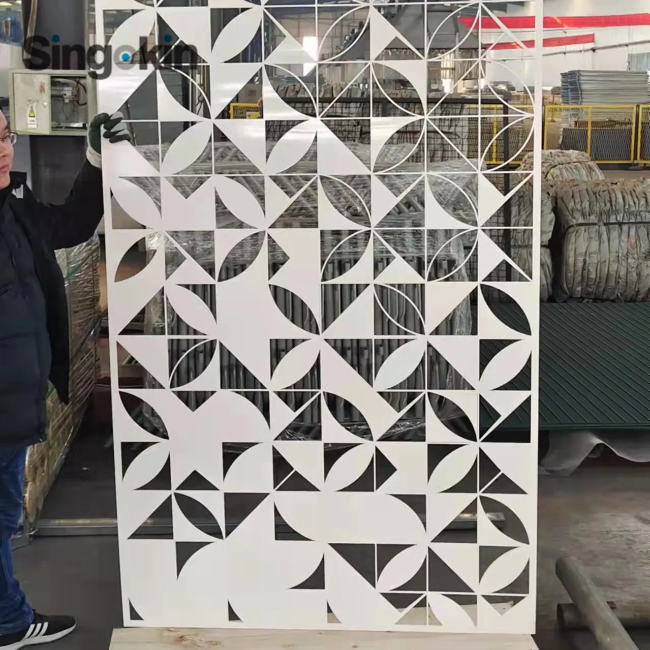 Professional Laser Cut Screens Perforated Metal Panels Shading Screens Supplier