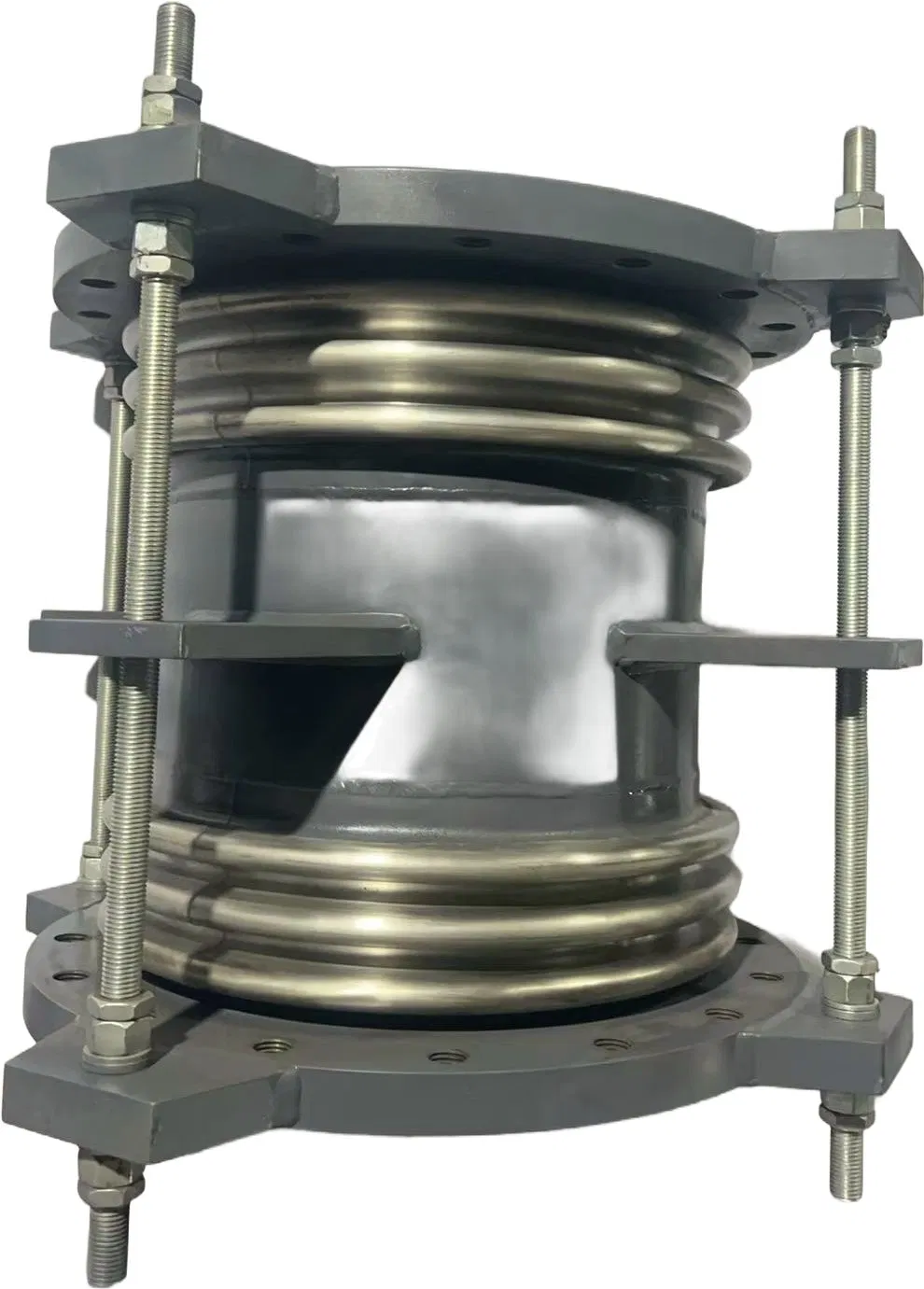 Lateral Displacement Compensation Robust Flange Corrosion Resistant Stainless Steel Expansion Joint