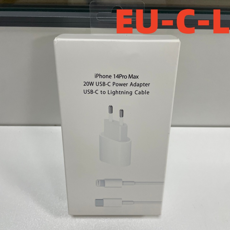 EU 20W Adapter + C-L Cable
