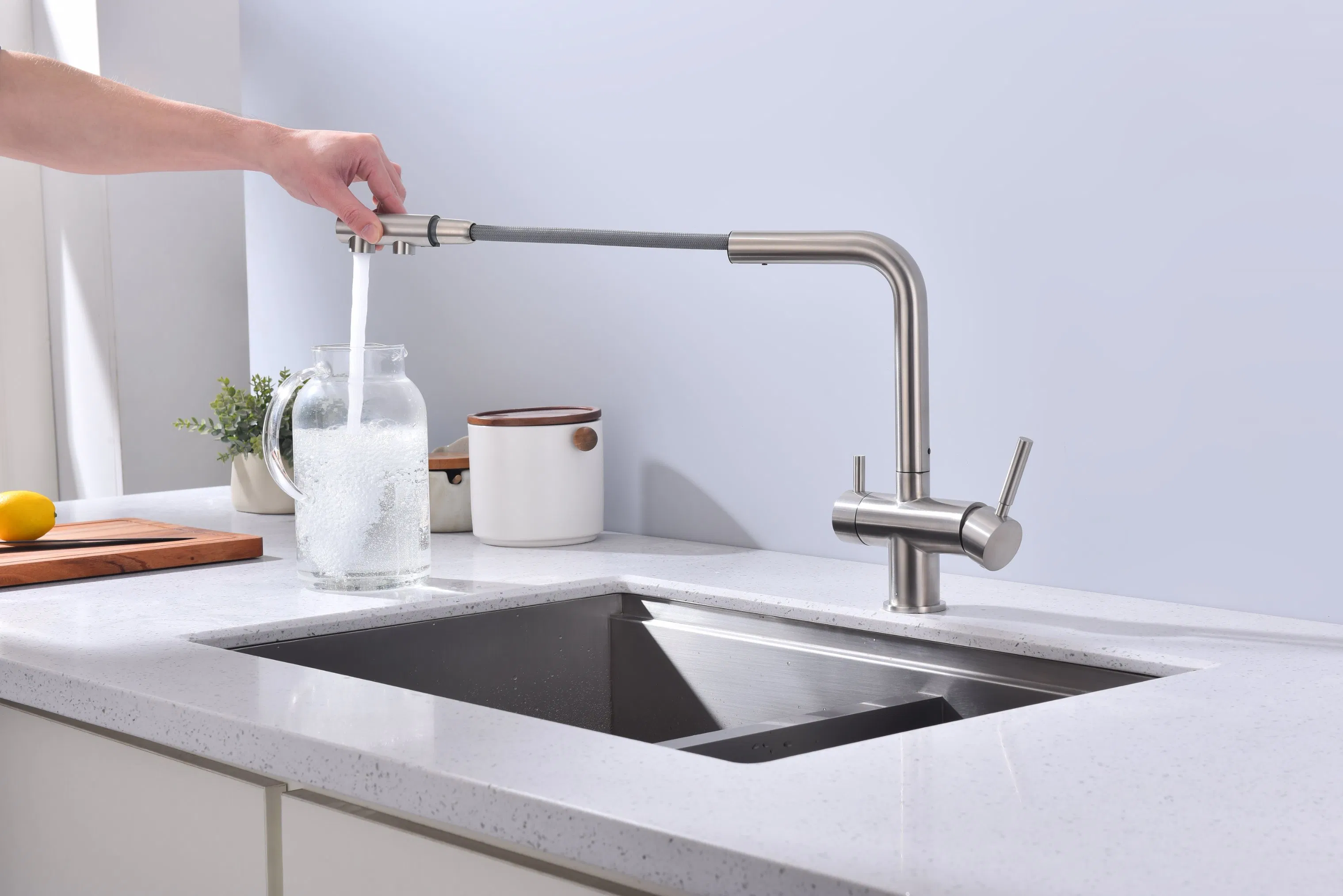 Кухонный смеситель для питьевой и очищенной воды SUS304