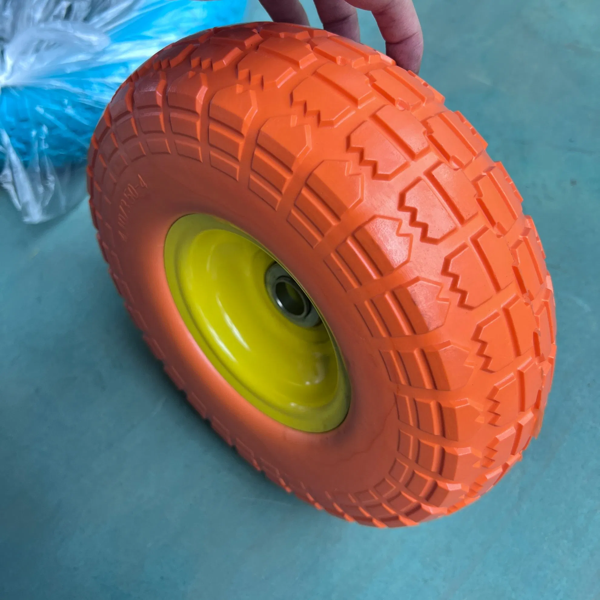 Wheelbarrow Wheels Flat Free Wheel 10 Inch 3.50-4 Wheels
