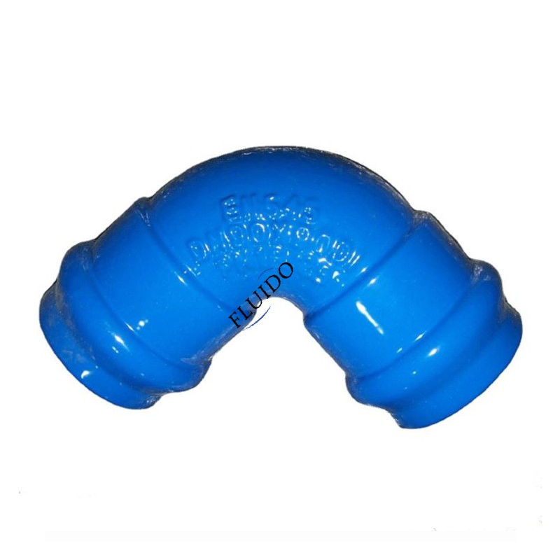 Ductile Cast Iron 90 Degree Double Socket Bend for PVC Pipe