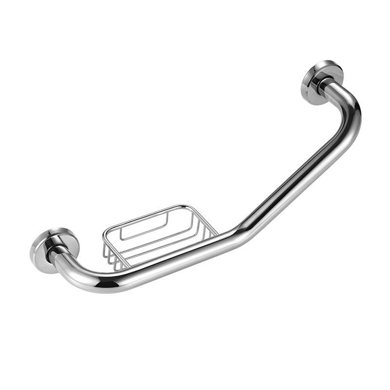 Stainless Steel Safety Grab Bar Bathroom Shower Grab Bars with Soap Dish Holder