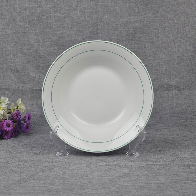 8"Soup Plate Color Line Porcelainware Ceramics Tableware