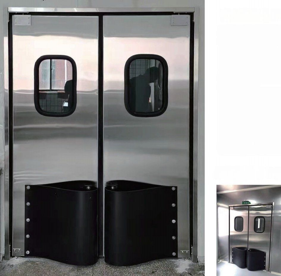 User-Friendly Design Anti-Collision Freedom Door Swing Door Metal Ward Door