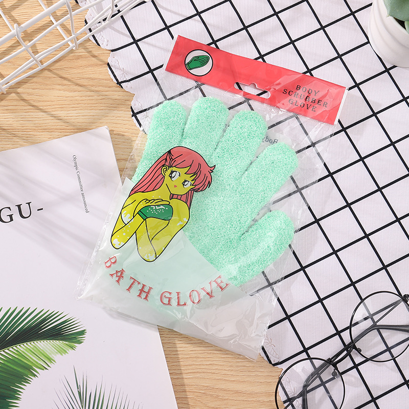 Shower Gloves Exfoliating Bath Gloves Body Scrub Beauty SPA Massage