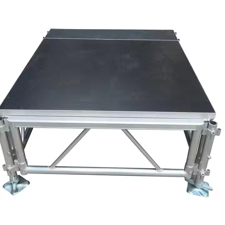 Adjustable Height Legs Assembly Stage for Event Indoor and Outdoor