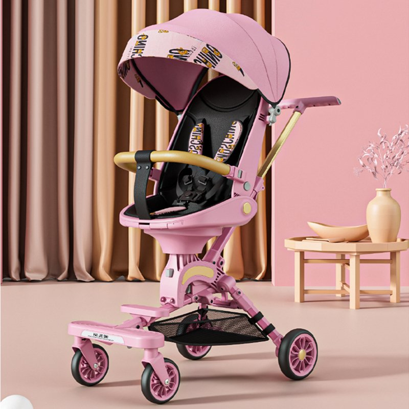 4 in 1 high Landscape Baby Pram Multi-Functional Portable Baby Travel Stroller