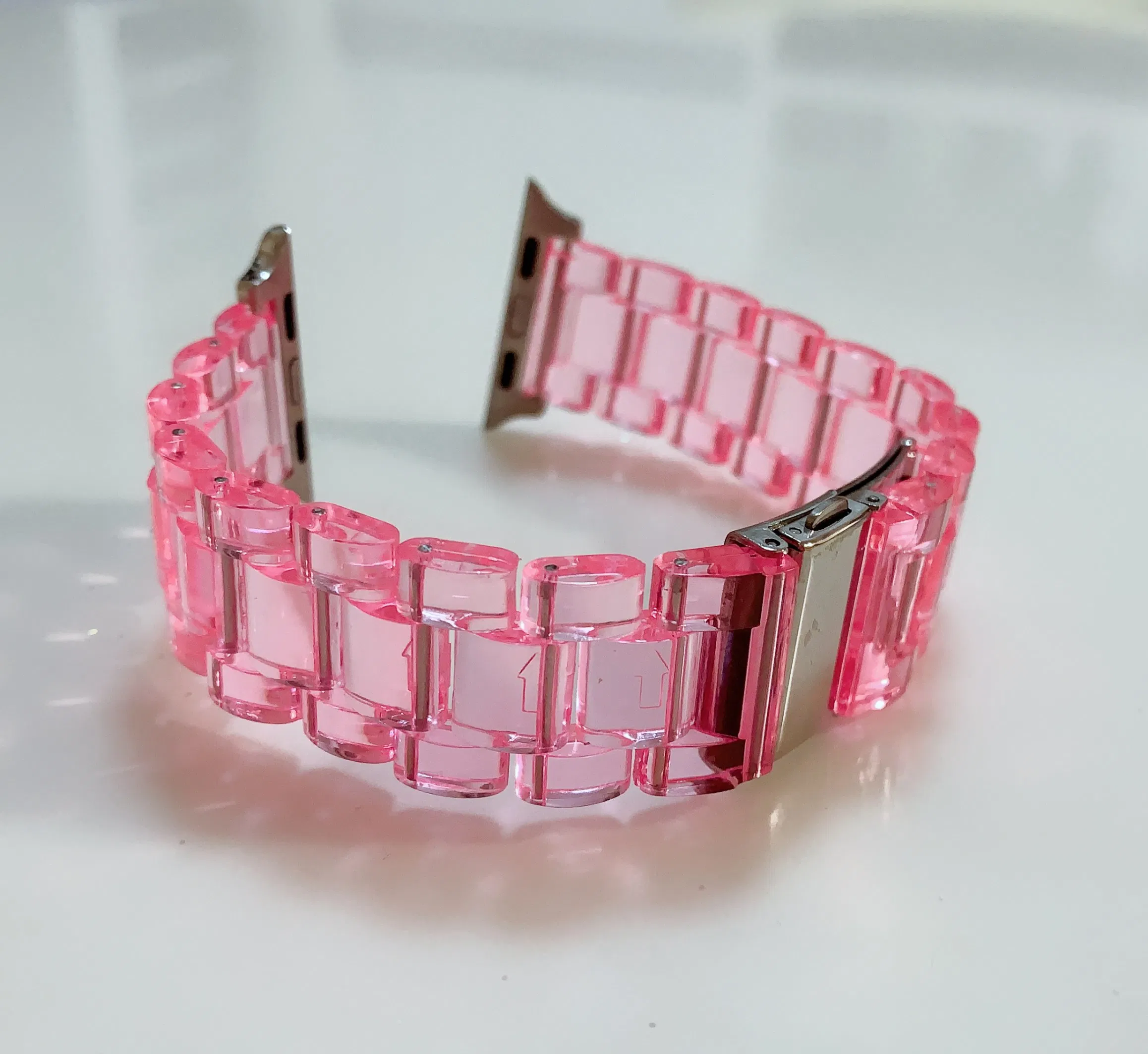 Сменный ремешок для Apple Watch, пластик, разноцветный