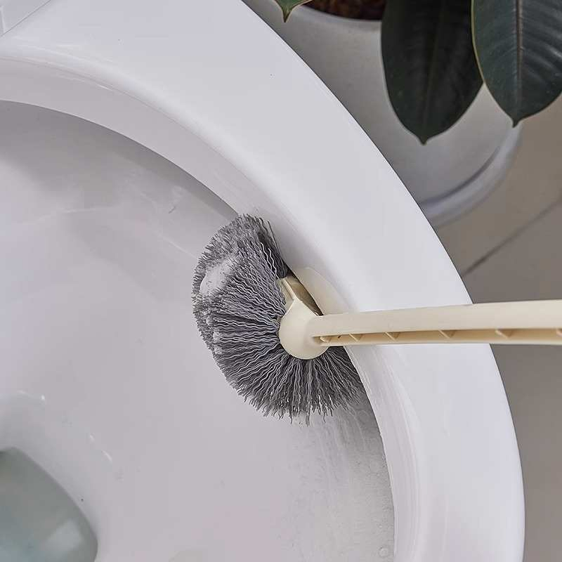 Toilet Brushhousehold Cleaning Brush Cornerstoilet Brush Soft Fur Toilet Cleaning Artifact