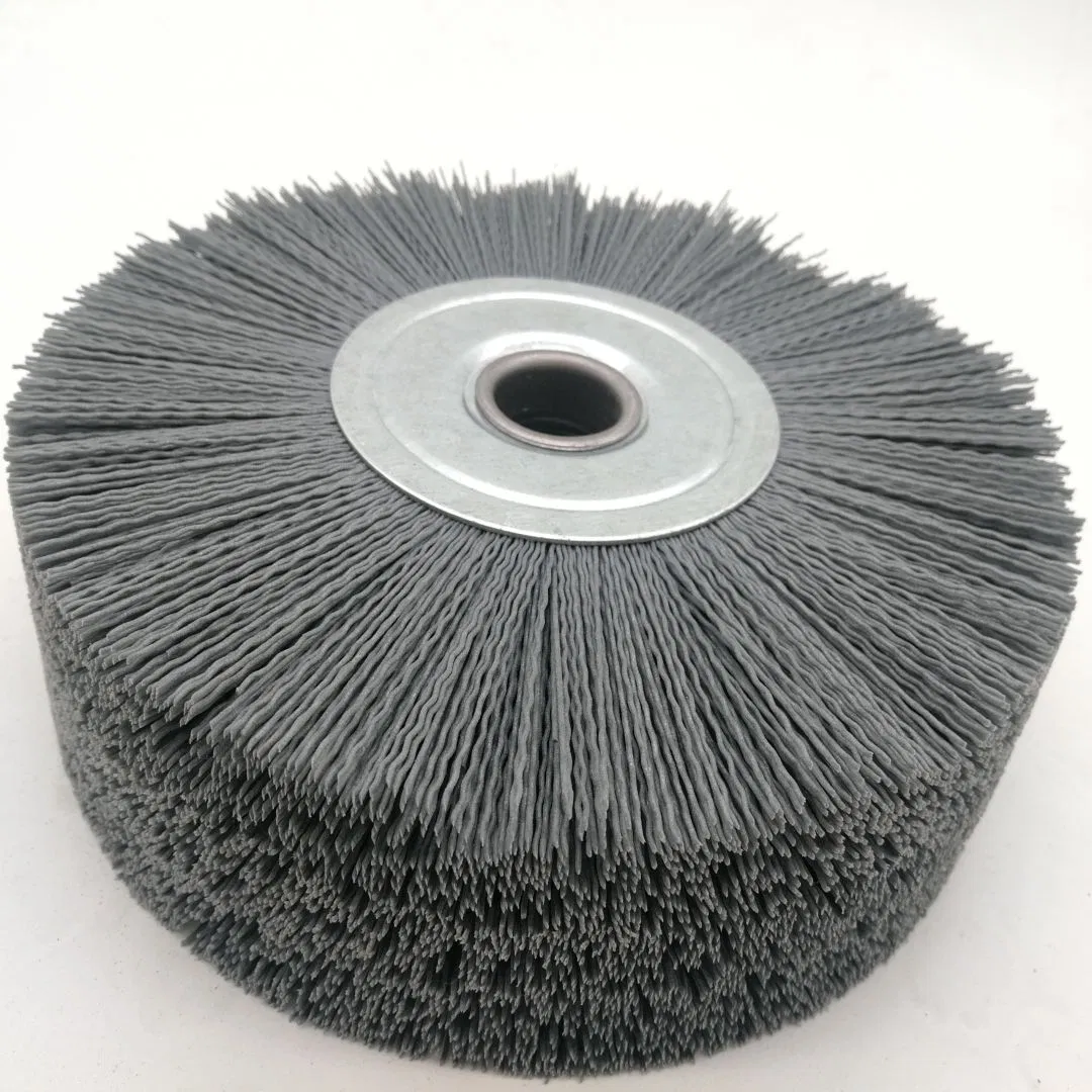 Crimped Brass Coated Wire Wheel Brush Price for Rust Removal Polishing Wheels