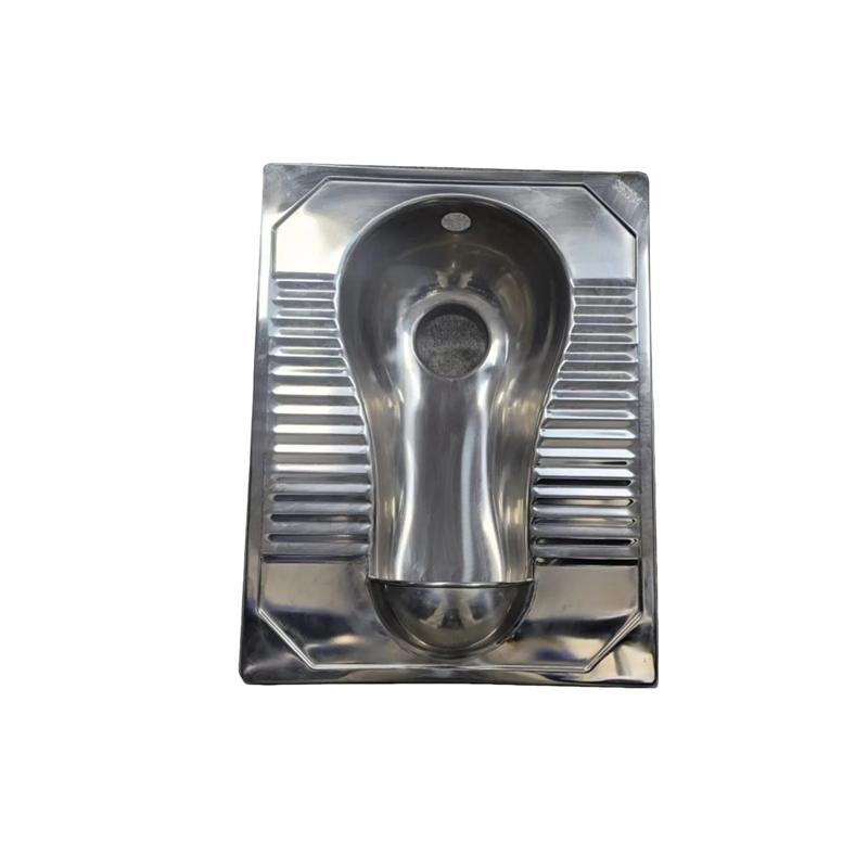 Premium Stainless Steel Squatting Pans for Comfortable Use