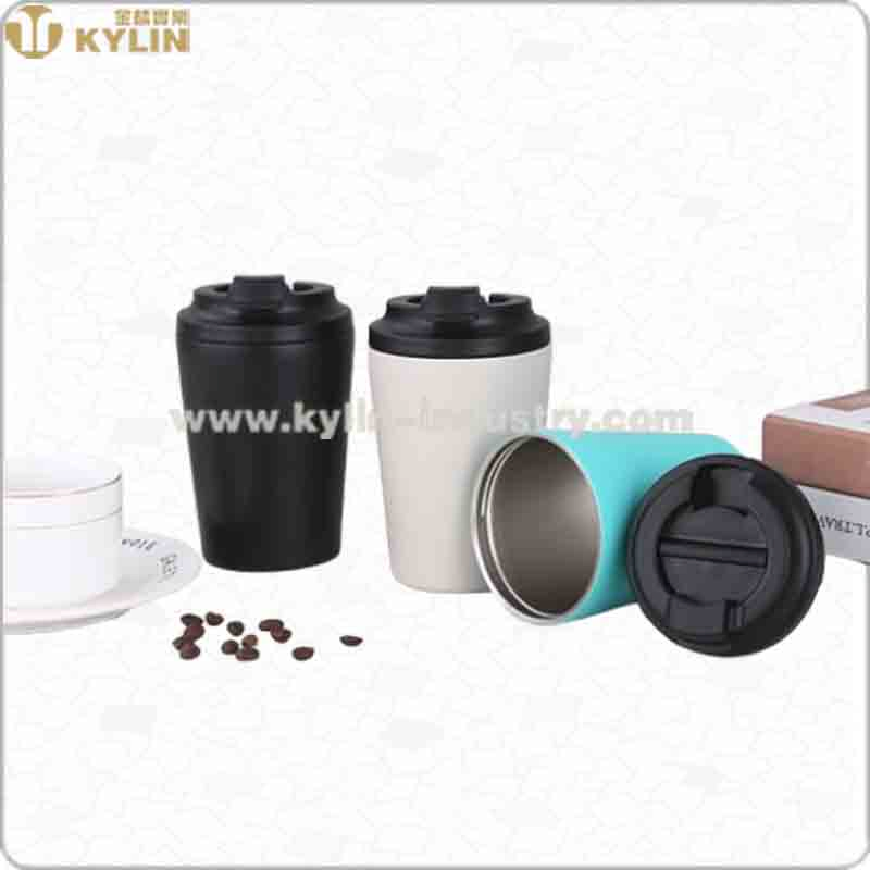 Stocked Vacuum Insulated Coffee Tumblers Custom Thermal Stainless Steel Travel 12oz 350ml Coffee Mugs Coffee Coffee Cup