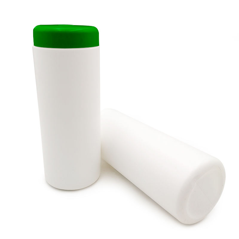 Eco-Friendly Bamboo Fiber Dry Wipes in Easy-Open Canister