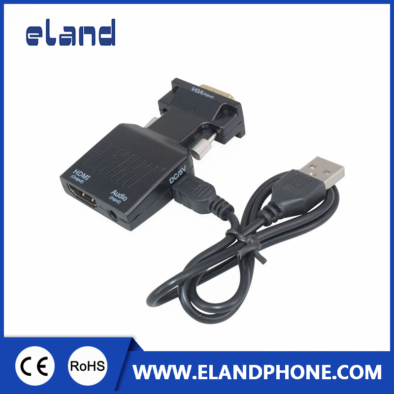 Конвертер VGA-HDMI адаптер 1080P