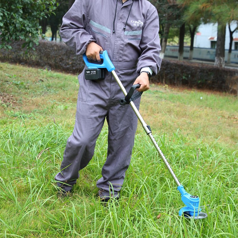 Electric Lawn Mower for Family Lawn Shrub Roadside Flowers Lithium Battery