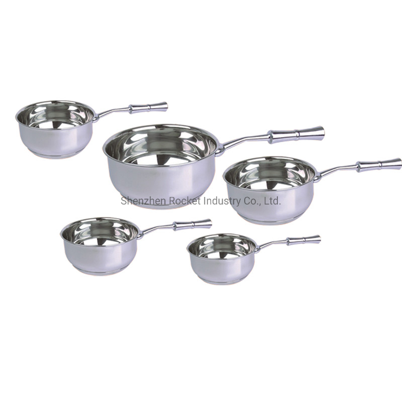 Маленькая кастрюля из нержавеющей стали, 1-5 л