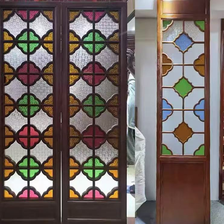 3/4/5mm High-Durability Patterned Embossed Glass for Stairwells & Bathrooms