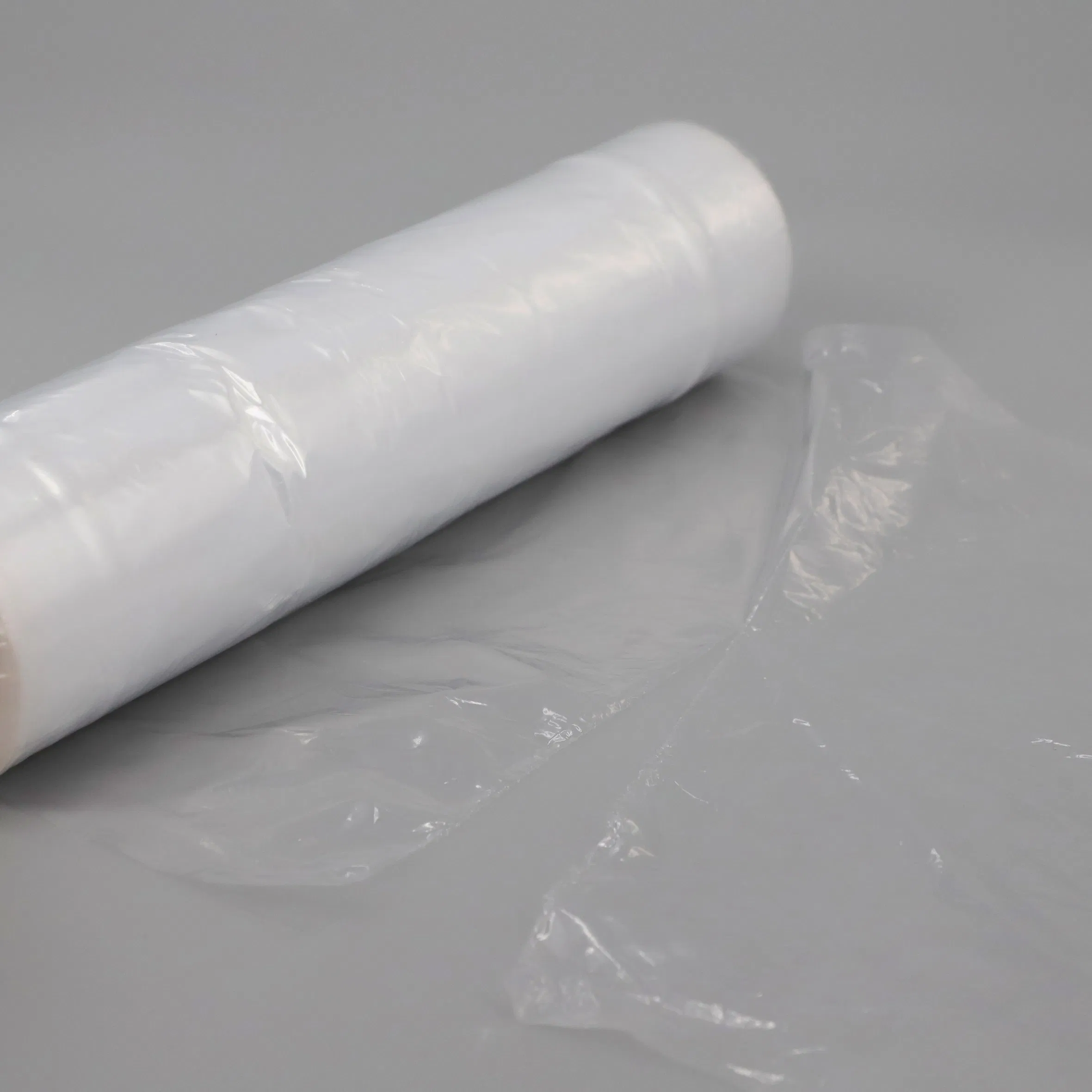 HDPE Clear Transparent Plastic Fruit Vegetable Packing Bag on Roll