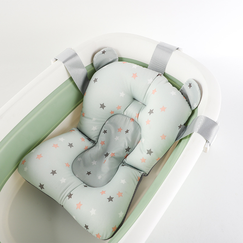 Newborn Bath Anti-Slip Seat Shower Bed Security Guaranteed Baby Bath Cushion