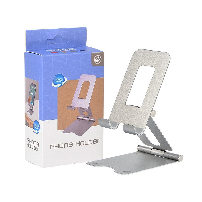 Durable Stylish Adjustable Height Desktop Phone Stand Foldable Adjustable Mobile Phone Holder