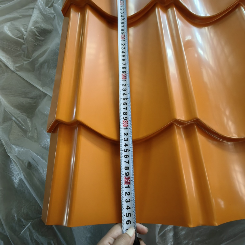 Corrugated Zinc Coating Color Coated Energy Saving Galvanized Steel Roofing Sheet ASTM